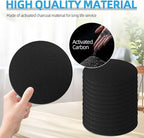 12 Pack Compost Filters for Countertop Bin, 6.7 Inch Charcoal Filters for - Image 5