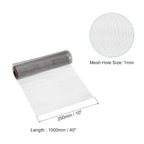 PATIKIL 40" L x 10" W Woven Wire Mesh, 20 Mesh 316L Stainless Steel Air Vent - Image 2