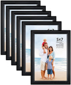 Langdon House 5x7 Picture Frames Set Distinguished Edging by LangdonHouse