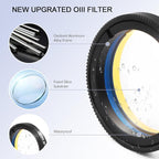Astromania Telescope Filter 1.25 Inch Upgrated O-III Comet Filter Narrowband - Image 5