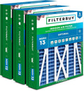 Filterbuy 24.5x27x5 Air Filter MERV 13 Optimal Smoke & Allergy Defense by Filterbuy