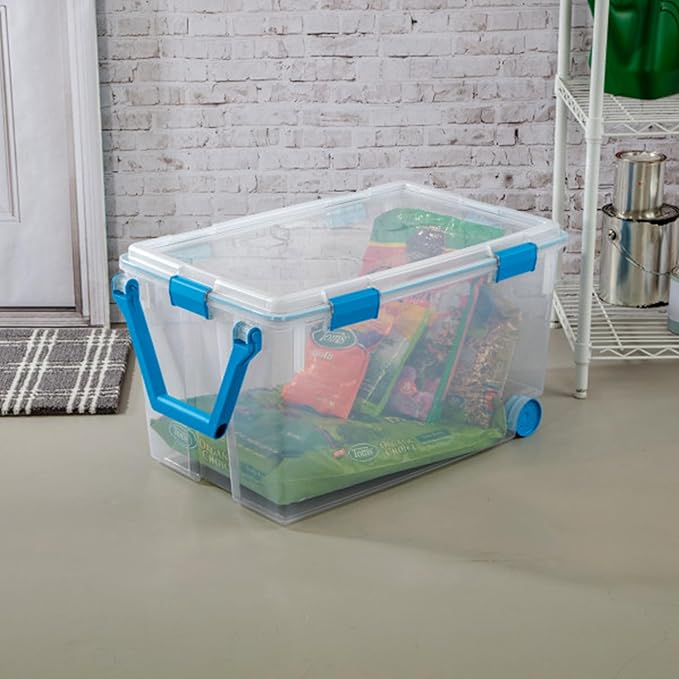 Sterilite 6-Pack Gasket Box, Weather-Resistant Storage Bins - Image 6