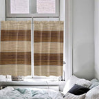 Retro Country Brown Wooden Board Window Valance Curtains, Farmhouse Gradient - Image 8