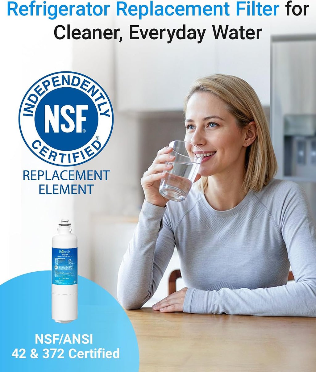 EcoAqua 11032531 Water Filter Replacement for Bosch® BORPLFTR50
