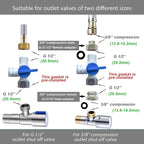 NSF 1/4" inch Water Line Tubing and Push to Connect Fittings - Image 3