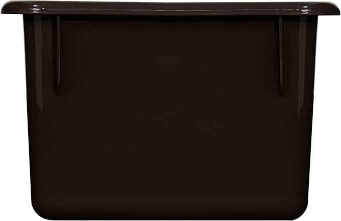 Wood Designs Cubby Storage Bin, Heavy Duty Plastic Containers