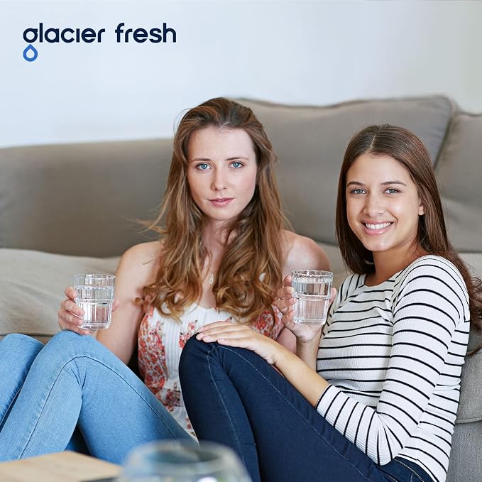 GLACIER FRESH XWF Replacement for GE XWF Refrigerator Water Filter Pack of 4 - Image 9