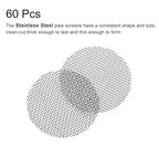 MECCANIXITY Pipe Screen Stainless Steel Screens, 9/16 Inch Diameter - Image 3