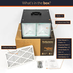 PURISYSTEMS Air Filtration System 3-Speed Remote, Built-in Ionizer, PuriCare - Image 9