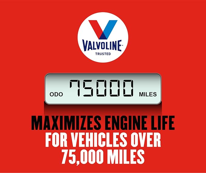 Valvoline High Mileage with MaxLife Technology 5W-30 Synthetic Blend Motor Oil - Image 5