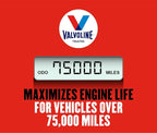 Valvoline High Mileage with MaxLife Technology SAE 5W-30 Synthetic Blend Motor - Image 4