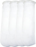 4 Pack - 4 Inch Ring Filter Socks 200 Micron - Aquarium Felt Filter Bags -4 by Encompass+All