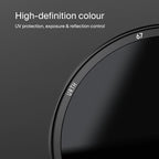 Urth 82mm Magnetic UV, Circular Polarizing, ND1000 Lens Filter Kit - Image 3