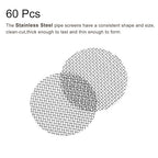 MECCANIXITY Pipe Screen Stainless Steel Screens, 1/2 Inch Diameter - Image 3