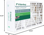 Filterbuy 16x28x6 Air Filter MERV 13 Optimal Smoke & Allergy Defense, Pleated - Image 10