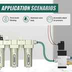 Industrial Grade 4-Stage Air Drying System, 3/4" NPT - Image 6
