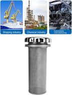 Hydraulic Air Filter EF8 120, Stainless Steel Oil Tank Air Cleaner, Precise - Image 5