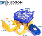 Hudson Exchange 7-1/2" x 4" x 3" Plastic Stackable Storage Bin and Hanging