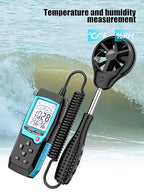 H12 Digital Anemometer Handheld Wind Speed Meter - Image 5