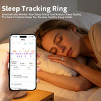 Smart Ring for Women Fitness Ring, No Subscription Fee Enamel Rose