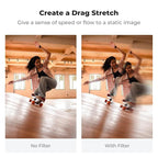 K&F CONCEPT 67mm Unilateral Blur Ghost Motion Filter Super Speed Effects - Image 3