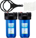 Geekpure 10-Inch Whole House Water Filter Housing 4.5"x10"1-Inch Outlet/Inlet - Image 6