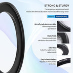 55-62mm Step-Up Ring Adapter, 55mm to 62mm Step Up Filter Ring - Image 5