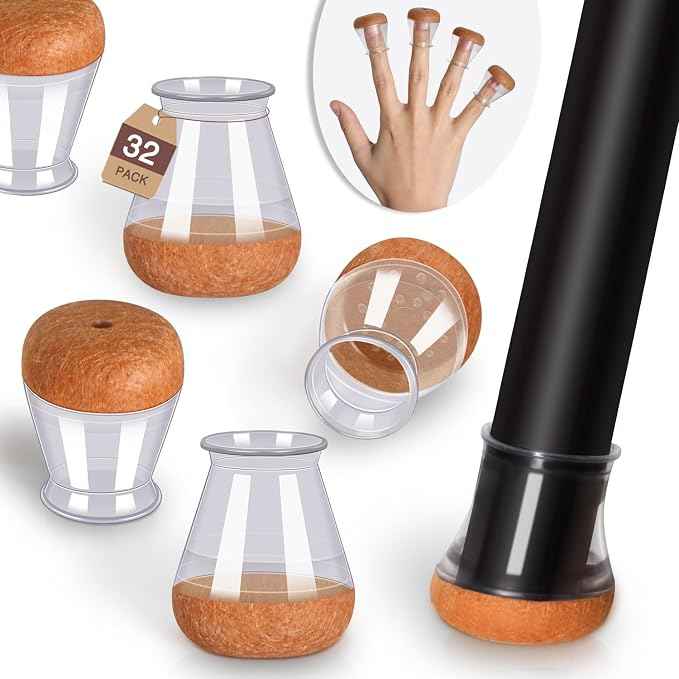 Small Chair Leg Floor Protectors Chair Leg Protectors