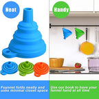 Boao 6 Pack Resin Funnels Filter 3D Printer Accessories Include Collapsible - Image 7
