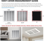 24x24 Vent Cover, Air Return Vent Cover, Flat Vent Cover, Rejillas De Aire - Image 4