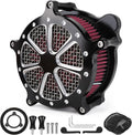 Twin Cam Air Filter Cleaner Intake Filter Compatibel by kekykm