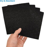 4 Pack 5inch Charcoal Filters for Kitchen Compost Bin, Compost Filters for - Image 3