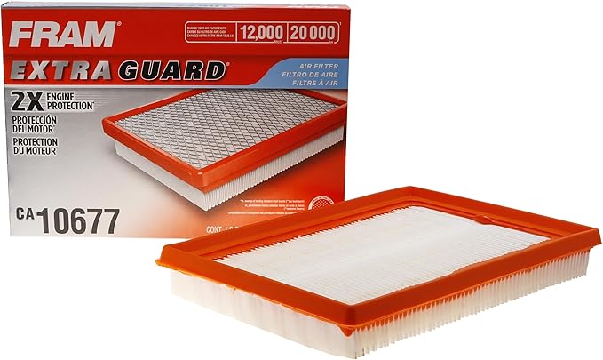 FRAM Extra Guard CA10677 Replacement Engine Air Filter by FRAM