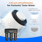 Waterdrop WD-TSA-UF 0.01 μm Ultra Filtration Under Sink Water Filter, Under - Image 4