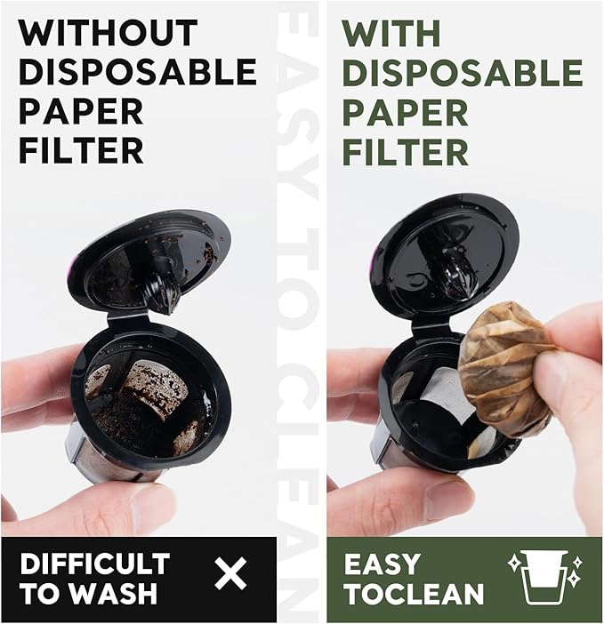 Disposable Paper Coffee Filters K Cup Paper Filters - Image 6