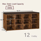 DINZI LVJ Shoe Storage Bench