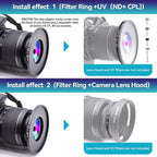 82mm Lens to 86mm Camera Lens Adapter, 82mm to 86mm Filter Step up Ring Adapter - Image 6