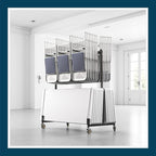 OEF Furnishings OEF42 Series Folding Table & Chair Cart, Heavy Duty Industrial - Image 13