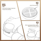 Vitamin C, E & A Shower Filter Replacement Cartridge Compatible - Image 4