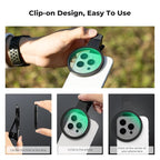 K&F CONCEPT 67mm Clip-on Black Diffusion 1/4 Phone Camera Lens Filter Kit - Image 7