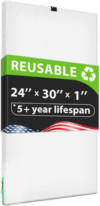 Reair 24x30x1 Air filter, Washable and Reusable Air Filter 24x30x1 by Reair
