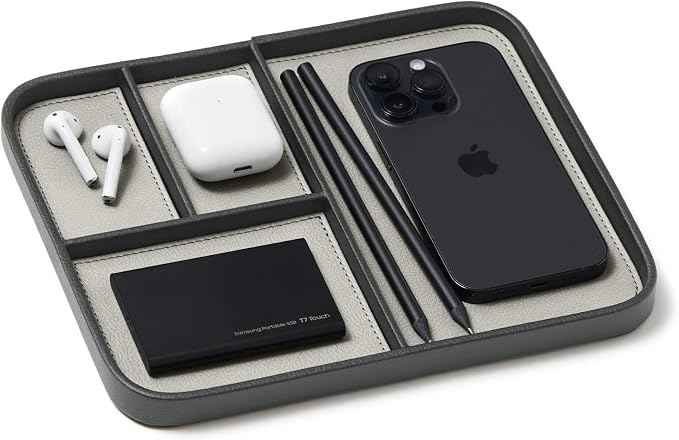 Nordik Leather Valet Tray
