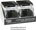 OGGI Set of 2 Charcoal Filters- Replacement Charcoal Filter - Image 5