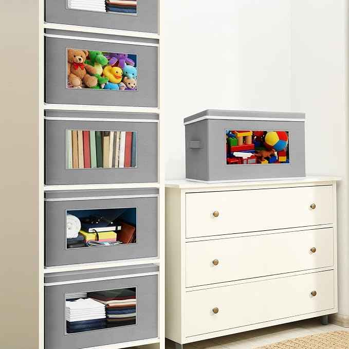 10 Pcs Fabric Storage Bins