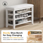 Entryway Shoe Storage Bench - Image 4