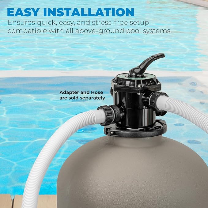 XtremepowerUS 19" InGround Above Pool Sand Filter System - Image 3