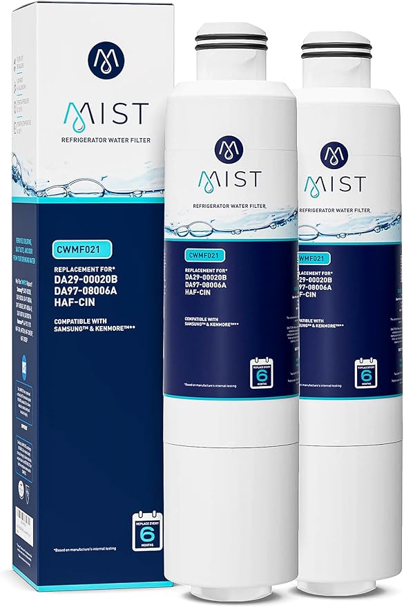 Mist HAF-CIN/EXP Refrigerator Water Filter Replacement by MistWaterAirFilters