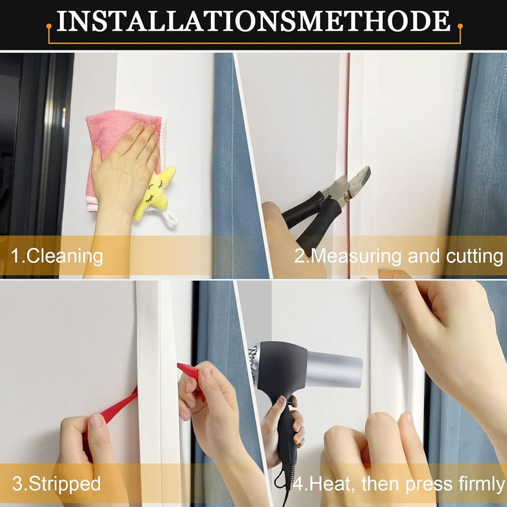 Wall Corner Protector Self-Adhesive Flexible – Durable Rubber