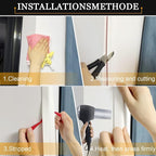 Wall Corner Protector Self-Adhesive Flexible – Durable Rubber, Furniture Edge - Image 9