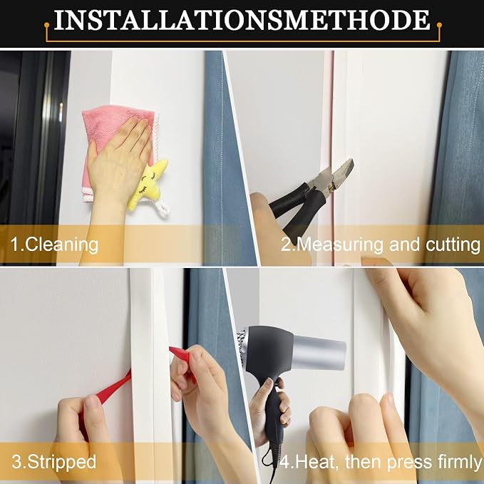 Wall Corner Protector Self-Adhesive Flexible – Durable Rubber, Furniture Edge - Image 9